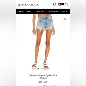 ROLLA'S Sylvie Blue Jean Shorts